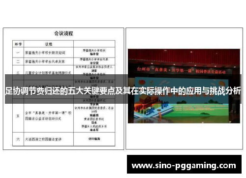 足协调节费归还的五大关键要点及其在实际操作中的应用与挑战分析